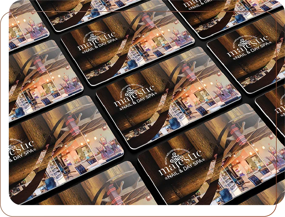 Majestic Nail & Day Spa gift cards